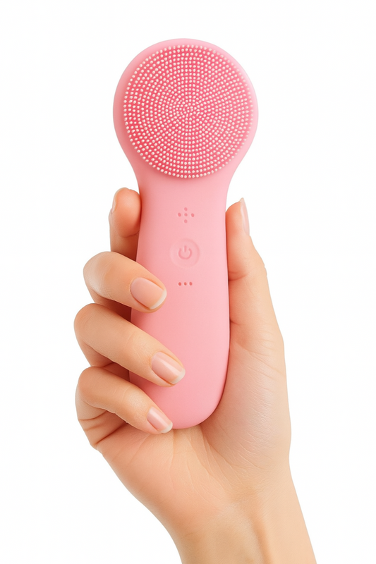 Sonic Facial Cleansing Brush - Deep Clean & Exfoliate | GlowEase